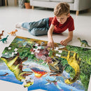 Jumbo Floor Puzzle for Kids,48 Piece Volcano Dinosaur Large Jigsaw Puzzles, Fun Educational Toy for Toddlers Ages 3-5,Preschool Learning Gift for Boy Girl Ages 4-8 by TinyTreasures Baby Boutique