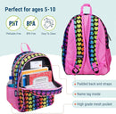 Wildkin 15-inch Kids Backpack – Durable, Padded, Adjustable for School & Travel - Rainbow Hearts by TinyTreasures Baby Boutique