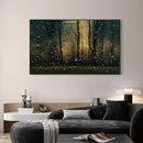 SIGNWIN 30"x60" Extra Large Framed Wall Art Magical Firefly Forest at Twilight, Enchanted Nature Scene for Home Living Room Bedroom Decor (Frame Assembly Required) by CozyNest Decor