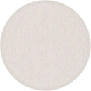 CAMILSON Easy Jute Round Rug 4ft Indoor Outdoor Off-White Color Fiber Area Rugs for Living Room and Patio Rug Herringbone Boho Woven Design Easy-Cleaning Washable Outside Carpet Alfombras (4 Round) by CozyNest Decor