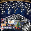 98FT 900LED F8 Upgraded Christmas Lights Decorations Waterproof 8 Modes Christmas Lights Outdoor with Memory and Timer Fairy Lights Plug-in Christmas String Lights for Holiday Party Wedding Home Roof by GreenHaven Gardens