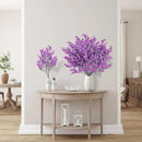 Sggvecsy 10 Pcs Babys Breath Artificial Flowers Gypsophila Bouquets Bulk Real Touch Fake Silk Flowers for Home Wedding DIY Floral Arrangement Kitchen Table Centerpiece Festival Decoration (Purple) by CozyNest Decor