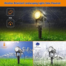 APONUO Solar Spot Lights Outdoor 4-in-1 Solar Landscape Lights Dusk to Dawn Solar Uplights IP65 Waterproof 9.8ft Cable Outdoor Spot Lights for Yard Pathway Garden Tree Decoration (Warm White) by GreenHaven Gardens