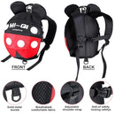 CZSYZCZS Toddlers Leash + Anti Lost Wrist Link Child Kids Safety Harness Kids Walking Wristband Assistant Strap Belt (black red) by TinyTreasures Baby Boutique