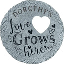 Let's Make Memories Personalized Garden Stone - Resin - Custom Garden Décor - Heart Stepping Stone - for Dad - for Father's Day by CozyNest Decor