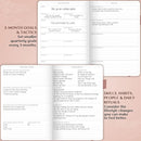 Legend Planner Daily for 3 Months – Undated Monthly Weekly & Daily Planner to Hit Goals. Organizer & Productivity Journal, A5 (Rose Gold) by TinyTreasures Baby Boutique
