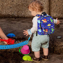 Accmor Toddler Backpack Leash Harness, Cute Kids Backpack with Anti Lost Wrist Link, Child Backpack Leash Baby Walking Harness Bag for Outdoor Travel, Mini Dinosaur Backpack Tether for Boys by TinyTreasures Baby Boutique