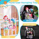 Koty Carseat Toys Hanging, Blue Mermaid Stroller Toys for Babies 0-6 Months, Baby Car Seat Toy with Crinkle, Teether, Music Box, Rattle, BB Squeaker for Babies Boys Girls Gifts (Blue Mermaid) by TinyTreasures Baby Boutique