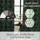 Kids Space Dino Blackout Curtains - 100% Blackout, Thermal Insulated, Noise Reducing, Perfect for Kids Room and Nursery, 2 Panels (Cosmo Dino Green, W52×L84) by TinyTreasures Baby Boutique