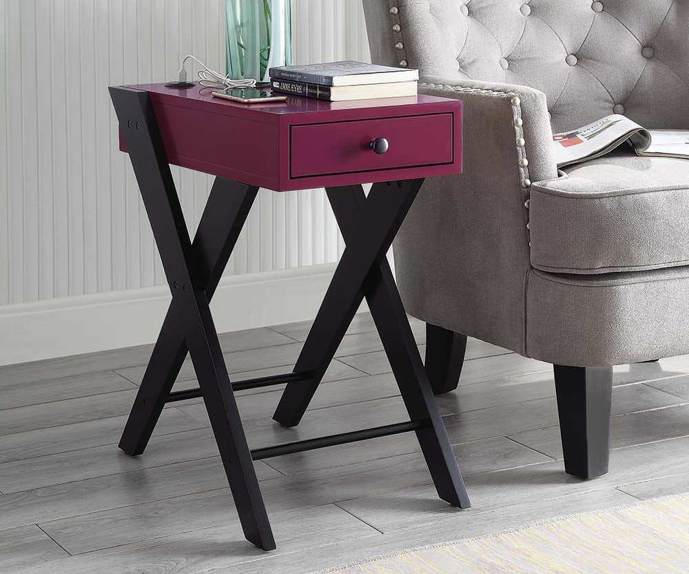 Fierce Accent Table with Built-in USB Port, photo 4 of 9
