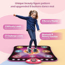 Girl Toys Age 3-4 Years Old, Dance Mat for 3-12 Year Old Kids - Light Up 8 Buttons Dance Mat with 7 Game Modes Dance Pad - Birthday Gifts for Girls Boys Kids Age 4-7 8-12 by TinyTreasures Baby Boutique
