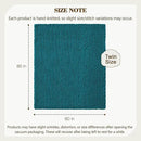 Carriediosa Chunky Knit Throw Blanket 60" X 80" Twin, 100% Hand Made Large Chenille Loop Yarn Soft Fluffy Throws for Couch Sofa Bed, Big Crochet Cozy Heavy Thick Cable Woven Blankets, Teal by CozyNest Decor