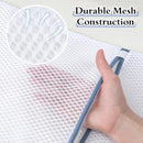 Durable Mesh Laundry Bags 5-Pack (12x16 Inch) Delicates Protector for Lingerie & Baby Clothes by TinyTreasures Baby Boutique