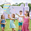 WERNNSAI Dolphin Piñata for Girls - Mermaid Princess Birthday Decorations Dolphin Pinata for Kids Under the Sea Girl Party Game Supplies with Blindfold and Bat (12.5" x 16.5" x 3") by TinyTreasures Baby Boutique