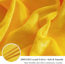 XeGe Luxury Faux Fur Blanket, Yellow Soft 60x90 Fluffy Throw for Bed, Cozy Shaggy Plush Couch Throw, Cute Furry Fuzzy Big Blanket for Kids Women Men Teen Girls Yellow, 60x90 by CozyNest Decor