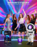 Rossetta Astronaut Galaxy Projector, Star Projector for Bedroom Bluetooth Speaker White Noise Night Light, Galaxy Light Projector with Remote Control and Timer for Kids, Adult, Party, Gifts by TinyTreasures Baby Boutique