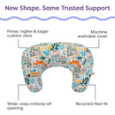Boppy Nursing Pillow - Ergonomic Bottle & Breastfeeding Pillow with High, Firm, Large Area, Water-Repellent Cushion with Washable Cover; Baby Safety Alliance Verified - Colorful Forest Animals by TinyTreasures Baby Boutique