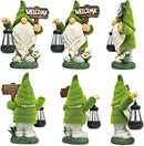 ASAWASA Gnomes Decorations for Yard with Solar LED Light, 10.8" Large Outdoor Funny Garden Lawn Gnome Decor with Welcome Sign by GreenHaven Gardens
