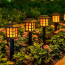 GIGALUMI Solar Lights for Outside,6 Pack Flickering Flame LED Solar Outdoor Lights, Waterproof Solar Garden Lights Maintain 10 Hours of Lighting for Christmas, Garden, Landscape, Path, Yard, Patio by GreenHaven Gardens