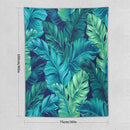 ICMOLYYENLO Tropical Green Plant Tapestry, Green Palm Leaves Natural Landscape Print Wall Tapestry for Bedroom Living Room Dormitory 60x80 Inch by CozyNest Decor