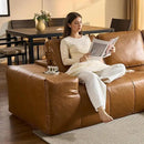 ovios Sectional Cloud Couch for Living Room, Modular Floor Sofa with Plush Corduroy, No Assembly Required, Big Comfy Couches Set with Fluffy Memory Foam, Stupendous U Shaped Sofas with Chaise, Brown by CozyNest Decor