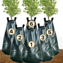 6 Pack 20 Gallon Capacity Watering Bags for Plant, 6-8 Hours Slow Release Tree Water Bags, Reusable Tree Watering Bag, Premium PVC Irrigation Bags, Sapling, Plant by GreenHaven Gardens
