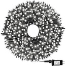 1000 LED 328ft 8 Modes with Timer Christmas String Lights IP55 Outdoor Waterproof UL Certificated Indoor Fairy Lights Garden Patio Wedding Christma Trees Parties Decoration White Light by GreenHaven Gardens