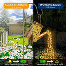 Forlivese 2PCS Solar Watering Can with Lights, Solar Lights Outdoor Decorations with Hanging Solar Garden Lights with Bracket Waterproof Watering Can Landscape Light for Patio Gardening Pathway 90LED by GreenHaven Gardens
