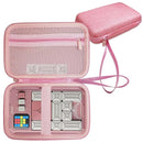JCHPINE Hard Carrying Case for GiiKER Super Slide Brain Games, Protective Storage Holder for GiiKER Brain Teaser Puzzles Interactive Handheld Game Console Accessories (Case Only) (Pink) by TinyTreasures Baby Boutique