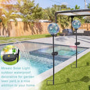 VCUTEKA Mosaic Solar Light, Solar Garden Decorative Lights Outdoor Waterproof LED Pathway Stake Light for Landscape Patio Yard Deck Walkway Decoration, 2 Pack by CozyNest Decor