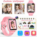 Smart Watch for Kids Gift for Girls Age 5-12, 1.54" Touch Screen Watch with HD Camera Video 24 Games Music Pedometer Flashlight Alarm Clock, Gifts for 7 8 9 10 Year Old Girls Boys by TinyTreasures Baby Boutique