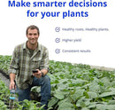 Bluelab Pulse Meter - Handheld Digital Soil Meter Measures Nutrients (TDS), Moisture & Temperature directly from the Root Zone - Grow Healthier Plants with Fast, Accurate Measurements by GreenHaven Gardens