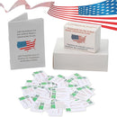 U.S Civics Test Flash Cards Combo Set,2025 US Citizenship Test Flash Cards & Study Guide Combo, Bilingual English/Spanish Naturalization Prep Kit with 100+ Civics Questions by TinyTreasures Baby Boutique
