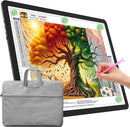 TOHETO A3 Light Board with Bag for Diamond Painting, Super Bright Magnetic Light Pad with Side Buttons, Lightbox for Tracing and Drawing, Corded Light Table for Sketching, Weeding Vinyl (Black) by TinyTreasures Baby Boutique