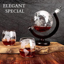 Whiskey Decanter for Men, Whiskey Globe Decanter for Liquor, Bourbon, Vodka, Cocktails, Scotch liquor decanter for Men Father's Day Anniversary Unique Gifts - 850ml by CozyNest Decor