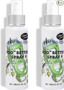 Clean-n-Fresh Toilet Spray, Poop Spray Eucalyptus Scent, 100% Natural Plant Essential Oil Bathroom Air Fresheners Spray, 400 Plus Uses, Long Lasting Odor Eliminator, 2 Pack by CozyNest Decor