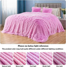 GONAAP Fuzzy Faux Fur Throw Blanket Light Pink Super Soft Cozy Plush Fuzzy Shaggy Blanket for Couch Sofa Bed (Light Pink, Throw(50"x60")) by CozyNest Decor