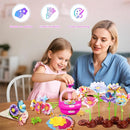 Plunack Flower Bouquet Craft Kits for Kids Age 4-8, Flower Press Kit DIY Flowers Making Toy for 4 5 6 7 Year Old Girls Arts & Crafts Toys Educational Handmade Activity Set, Birthday Gift for Girls 3+ by TinyTreasures Baby Boutique