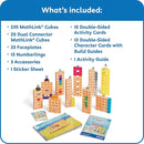 hand2mind MathLink Cubes Numberblocks 21-30 Activity Set, 20 Preschool Learning Activities, Counting Blocks, Linking Cubes, Educational Toys for Kids, Number Games, Math Manipulatives Kindergarten by TinyTreasures Baby Boutique