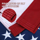 American Flag 3x5 Ft Series，Upgraded Thickened Spun Polyester Fade-Resistant Ultra Durable Tear-Resistant Heavy Duty Flags Heavy Duty, Embroidered Stars, Sewn Stripes, Brass Grommets by GreenHaven Gardens