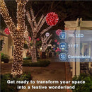 180 LED 59FT Fairy String Lights, LED Christmas Lights with 8 Modes, Connectable Indoor String Lights with Timer Memory for Outdoor Tree Fence Garden Bedroom Wedding Christmas Decorations Warm White by GreenHaven Gardens