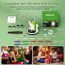 Detachable Kids Handheld Microscope Miniscope - 4K 2.0" HD Screen, 1000X Digital Pocket Toy Microscopes for Boys & Girls Ages 4-12 - Portable Science Stem Kit with Slides Set, 32G Card & EVA Case by TinyTreasures Baby Boutique