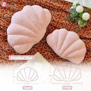 Pink Seashell Throw Pillows, Shell Shaped Throw Pillows, 13 Inch Soft Home Decorative Pillow Plush Cushion for Bed Couch Living Sofa Room Decor Accent Throw Pillow by CozyNest Decor