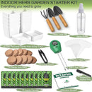 Herb Garden Kit Indoor Herb Garden Starter Kit - 10 Variety Herbs Kitchen Window Herb Garden Planter Indoor & Outdoor Growing Kit for Windowsill Countertop - Unique Gardening Gift for Women Men by GreenHaven Gardens