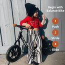 JOYSTAR 10"/12" Toddler Balance Bike for Girls & Boys, Ages 18 Months to 5 Years, Kids Push Bike with Footrest & Adjustable Seat Height, First Birthday Gifts for 2-5 Boys Girls by TinyTreasures Baby Boutique