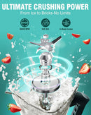 WantJoin Smoothie Blender 1800W Powerful Blenders for Kitchen 68 Oz Large Capacity and BPA-Free Containers with To-Go Cup Countertop Blender for Smoothies, Ice Crushing & Frozen Drinks by TinyTreasures Baby Boutique