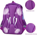 Cusangel Backpack for Girls Boys School Bookbags Kindergarten Elementary Lightweight Waterproof Multifunctional Large Capacity for Backpack (16 inch Fun Prints) by TinyTreasures Baby Boutique