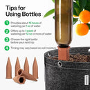 VIVOSUN 10Pcs Self-Watering Spikes, 7 Inch Hexagonal Terracotta Watering Stakes, Auto-Water Device, Planter Insert for Indoor & Outdoor Potted Plants, 10-Pack by GreenHaven Gardens