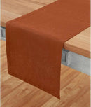 Solino Home Linen Cinnamon Table Runner 72 Inches Long - 100% Pure Linen 14 x 72 Inch Table Runner for Dining, Dresser, Fall, Autumn, Halloween, Thanksgiving - Fete by CozyNest Decor