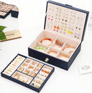 Womens Earring Jewelry Box for Girls Jewelry Earring Organizer Box Earring Holder Organizer for Girls Jewelry Organizer Earring Boxes for Women Girls Stud Earring Organizer Jewelry Box Navy by TinyTreasures Baby Boutique